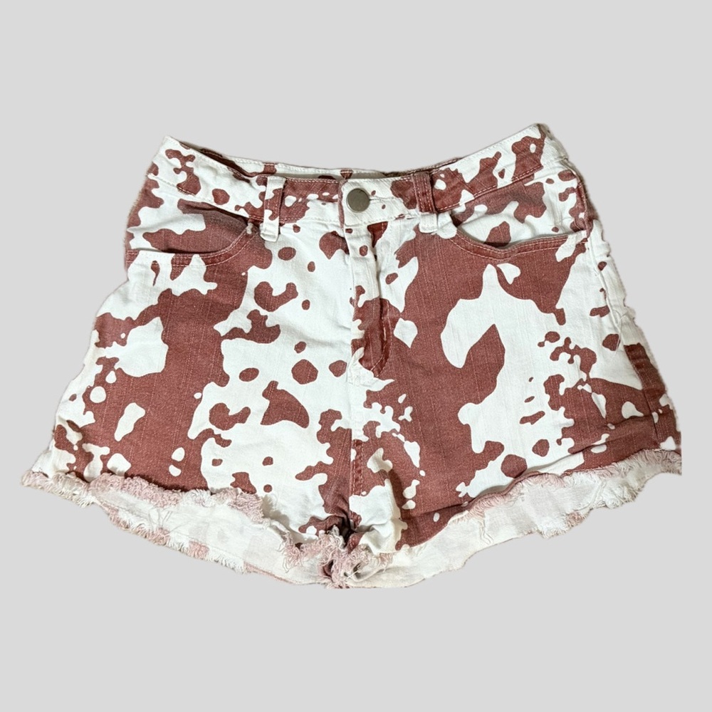Stylish Cow Print Women's Shorts